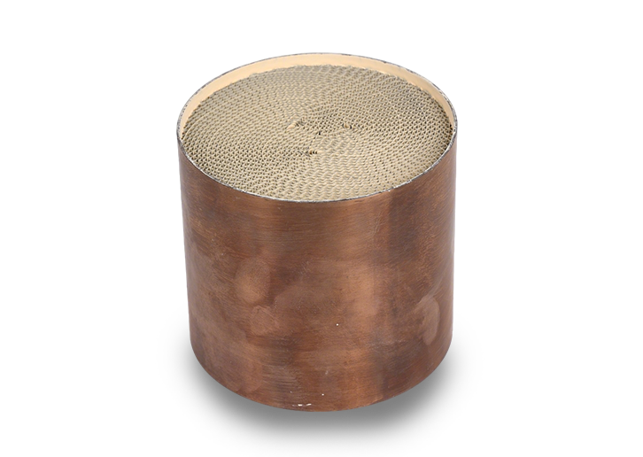 Serie de componentes soldados